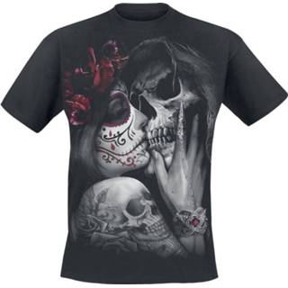 👉 Shirt T-Shirt zwart Spiral Dead Kiss 5055800614143