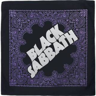 👉 Bandana zwart Black Sabbath Logo - meerkleurig 5055339762407
