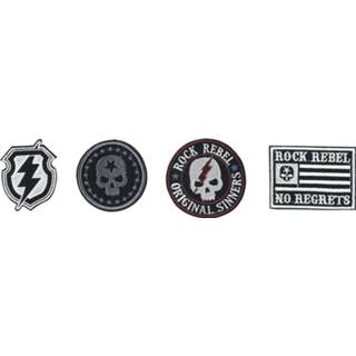 Embleem patch zwart Rock Rebel by EMP Decorate Your Robe 4060587047955