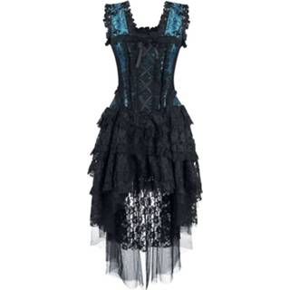 👉 Dress e jurk blauw zwart Burleska Ophelie zwart-blauw 4060587418656