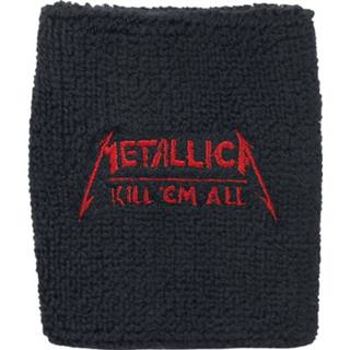 👉 Pols band zweetbandje zwart Metallica Kill 'Em All - Wristband Armbanden 5055339782986