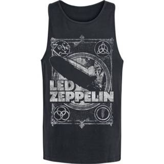 👉 Tanktop zwart Led Zeppelin Vintage Print LZ1 5056187705554