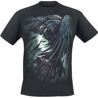 👉 Shirt zwart XXL male Spiral Shadow Raven T-shirt