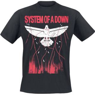 👉 Shirt T-Shirt zwart System Of A Down Dove Overcome 889198205783