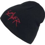 👉 Beanie zwart slayer standard unisex Scratched Logo 5055339715007