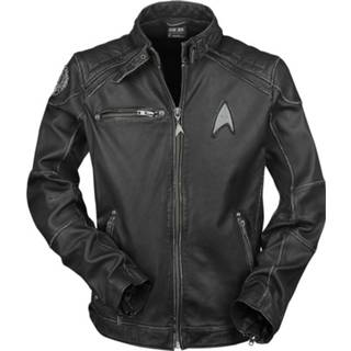 👉 Lederen jas zwart male Star Trek Starship 4060587440206