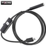 👉 FUERS 1M 1.5M 2M 5.5mm 7mm Mini USB Android Endoscope Camera Waterproof 6 LED Borescope Car Inspection For PC