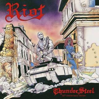 👉 Riot standard unisex st Thundersteel 30th Anniversary Edition) CD & DVD st.