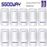 👉 Sgooway Wireless Infrared PIR sensor Wireless Motion Detector 10 Pieces Free shipping 433 MHZ