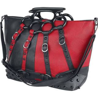 👉 Handtas zwart rood standard vrouwen zwart-rood Poizen Industries Harley Bag 5081944382525