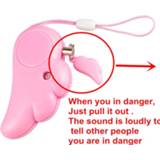 Keychain vrouwen Self Defence Alarm Personal Protection Women Security Rape 90dB Loud Defense Supplies Emergency Safe