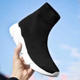 👉 Sock vrouwen MWY Breathable Ankle Boot Women Socks Shoes Female Sneakers Casual Elasticity Wedge Platform zapatillas Mujer Soft Sole