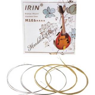 Steel alloy mannen 8 Pcs / 1 Set High Quality M101 Mandolin Strings Silver-Plated Stainless Copper Wound
