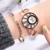 Dress alloy rose goud vrouwen Lvpai Brand Luxury Ladies Women Gold Quartz Wrist Watch Clock kol saati relogio feminino For