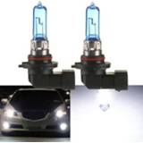 Hoofdlamp wit NEW 2Pcs 100W 12V 9005/HB3 6000K Xenon Gas Halogen Headlight White Light Lamp Bulbs