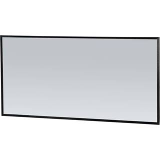 👉 Spiegel Bewonen Silhouette met aluminium frame 139x70 cm 8719638825580