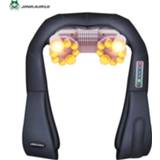 👉 Massager Jinkairui Electrical Neck Shoulder Back Body Shiatsu Kneading Infrared Heated Massage Car Home Masaj Device with Box P2