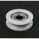 👉 Bearing nylon plastic Fixmee 10 pcs U Embedded 608 Groove Ball Bearings 8*30*12mm Guide Pulley