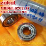 👉 Bearing ZOKOL 6202zz 6202 ZZ 2RS 6202RS Z1 Z3V3 S6202ZZ Deep Groove ball 15*35*11mm