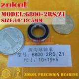 Bearing ZOKOL 6800 ZZ 2RS Z1 6800ZZ Deep Groove ball 10*19*5mm