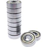 👉 Bearing carbon steel 10pcs/set 608ZZ Ball bearings double shielded miniature 608 for fidget spinner 8*22*7mm