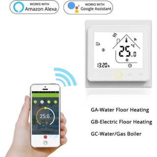 👉 Thermostaat Smart WiFi Thermostat Temperature Controller Water Electric Warm Floor Heating Gas Boiler Works with Echo Google Home Tuya