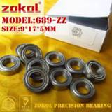 👉 Bearing ZOKOL 689 ZZ 2RS Z1 689RS P5Z4 Miniature Deep Groove ball 9*17*5mm