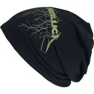 👉 Beanie zwart Metallica Splatter Lightning - Light 5056187714655