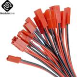 Drone 5Pairs 100mm 10cm JST Plug Cable Male Female ConnectorFor RC BEC Battery Helicopter DIY FPV Quadcopter