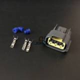 👉 F-connector Free shipping 5sets 3Pin Auto TPS Connector sensor plug Sumitomo Connectors 6098-0141 for Nissan