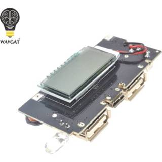Powerbank Dual USB 5V 1A 2.1A Mobile Power Bank 18650 Battery Charger PCB Module Accessories For Phone DIY New LED LCD Board