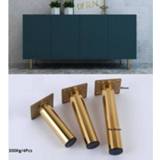 👉 Sofa goud 4Pcs/Lot Gold Closet Cupboard Cabinet Feet Furniture Leg