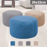 Beanbag linnen small Round Sofas Cover Waterproof Gaming Bed Chair Seat Bean Bag Solid Color Lounger Sofa Cotton Linen Cove