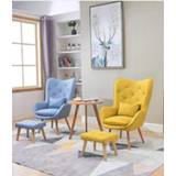 👉 Sofa H Nordic Single Living Room Balcony Apartment Mini Chair Modern Minimalist Personality Leisure Bedroom