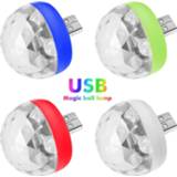 USB Mini Disco Lights,Portable Home Party Light,DC 5V Powered Led Stage Ball DJ Lighting,Karaoke Christmas