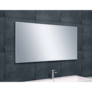 👉 Spiegel aluminium active Wiesbaden Edge met lijst 120 x 60 cm