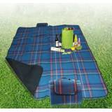 👉 Blauw 200x150cm buiten strand Camping picknick Mat Blanket(Blue)