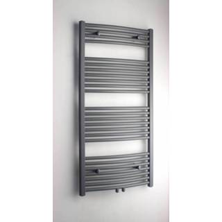 👉 Grijs l Blinq Altare G handdoekdesignradiator 120 x 50 cm (H L) metallic