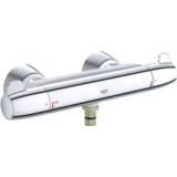 👉 Douchemengkraan chroom glans Grohe Grohtherm Special (opbouw) chroom. wand thermostatisch 4005176351563