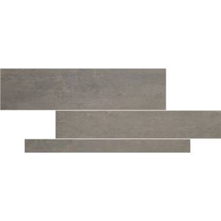 👉 Wandstrook grijs donker porselein Cement II Wandstroken Dunkelgrau 5-10-15x60