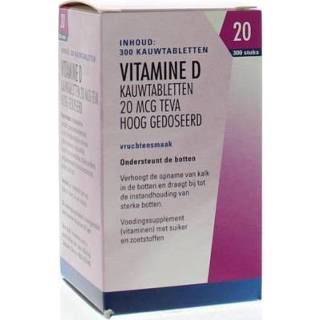 Vitamine Teva D 20 Mcg 800ie (300tb) 8711218979829