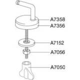 RVS Pressalit Uni scharnierset a 2 stuks 5708590298313