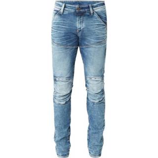 👉 Skinnyjeans male blauw Skinny Jeans