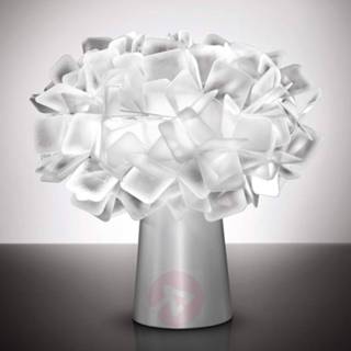 👉 Lentiflex wit slamp a++ Adriano Rachele senioren Clizia - designer-tafellamp, opaal