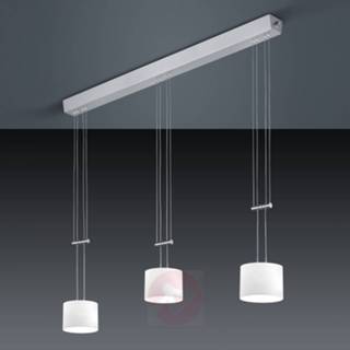 👉 Bankamp mat nikkel Amazon Alexa a+ IOS app metaal Grazia LED-hanglamp ZigBee voor 3-lamps
