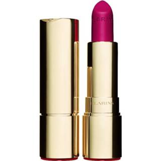 👉 Rouge roze active Clarins Lip Make-up Joli Velvet Matte&Moisturizing Long-Wearing Lipstick 762V Pop Pink 3.5gr