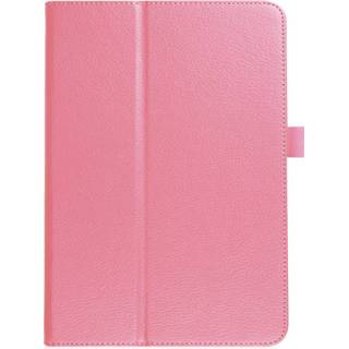 👉 Stand flip hoes lichtroze roze kunstleer sleepcover - Lenovo Tab M10 9145425565695