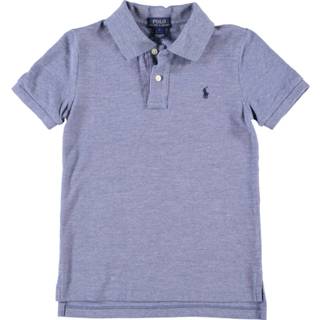 👉 Poloshirt katoen jeugd blauw 3614712047580