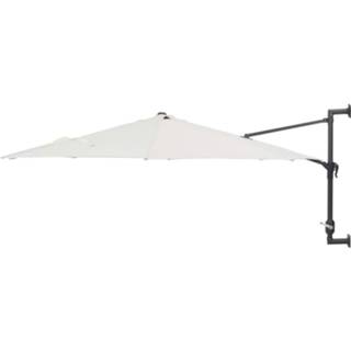 👉 Metalen paal active zandkleurig Wandparasol met 300 cm 8718475711155