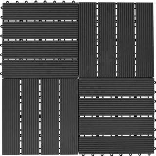 👉 Terrastegel active zwart Terrastegels 30x30 cm 1 m² HKC 11 st 8718475709800